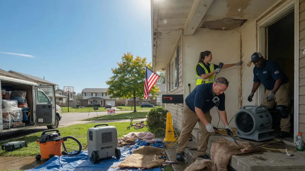 Water Damage Restoration in Hickory, KY near me